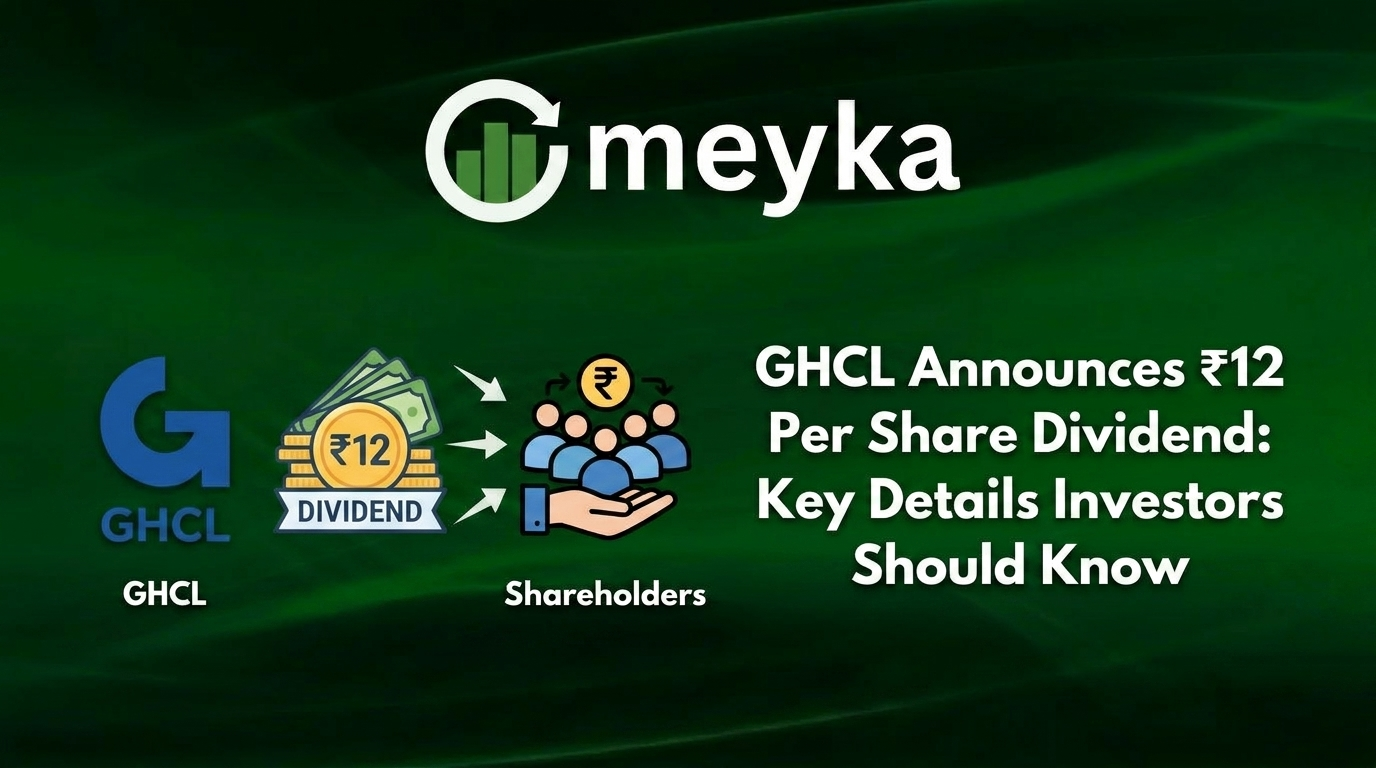 GHCL Announces ₹12 Per Share Dividend: Key Details Investors Should Know