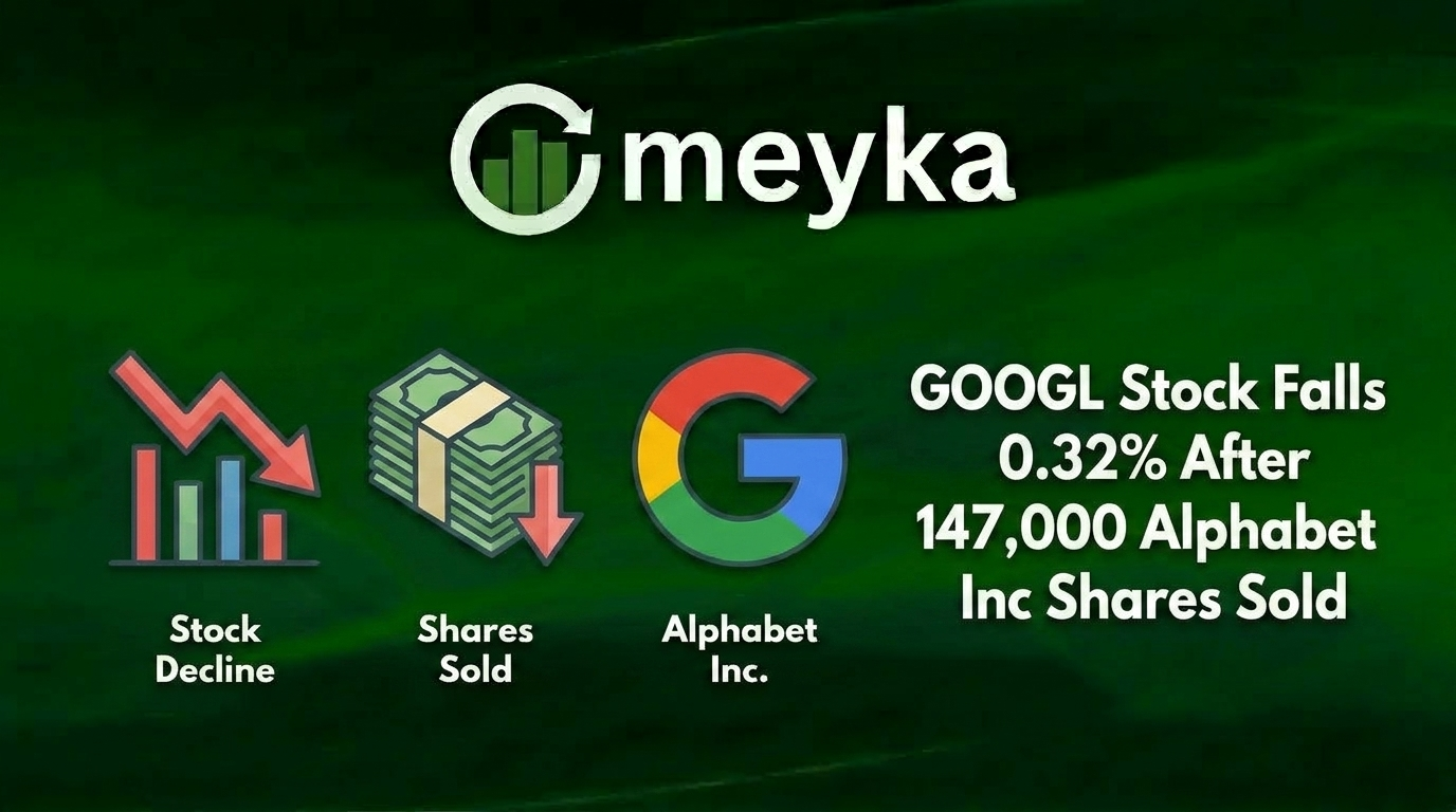 GOOGL Stock Falls 0.32% After 147,000 Alphabet Inc Shares Sold