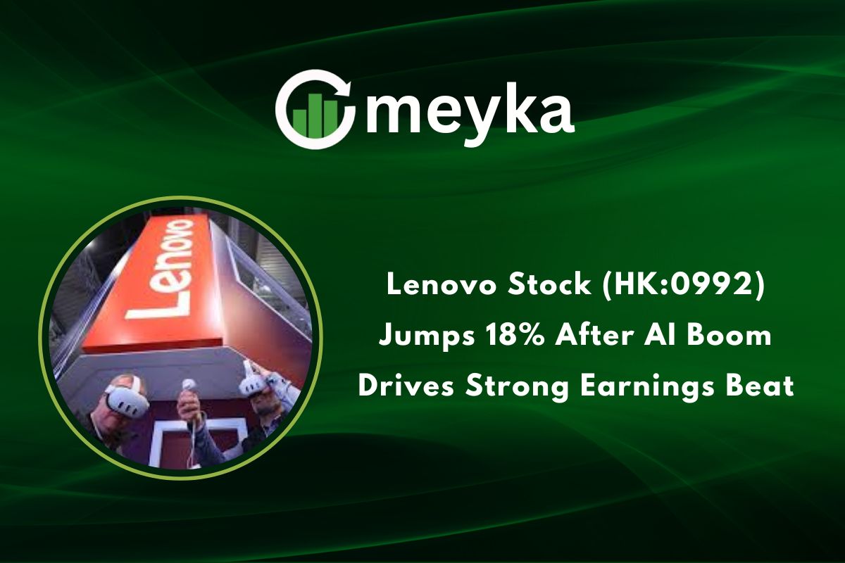 Lenovo Stock (HK:0992) Jumps 18% After AI Boom Drives Strong Earnings Beat