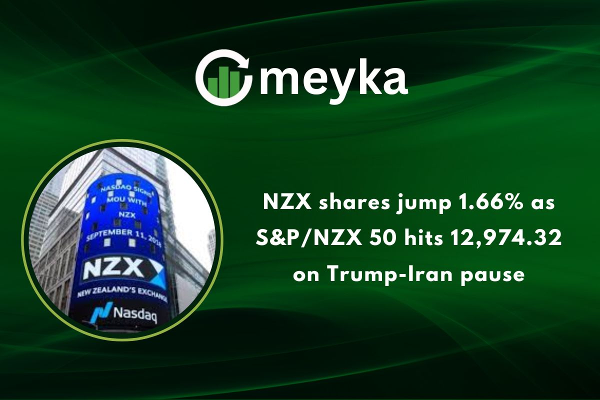 NZX shares jump 1.66% as S&P/NZX 50 hits 12,974.32 on Trump-Iran pause