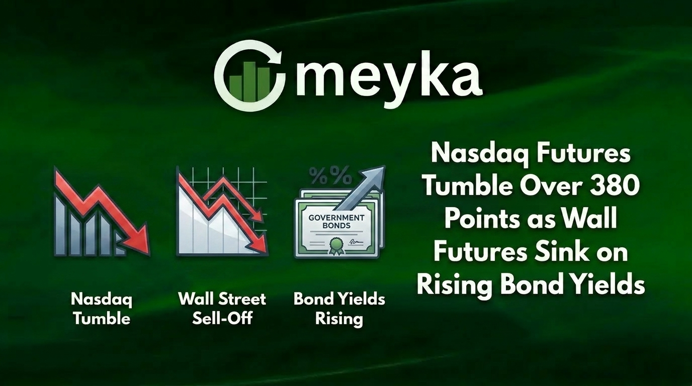 Nasdaq Futures Tumble Over 380 Points as Wall Street Futures Sink on Rising Bond Yields