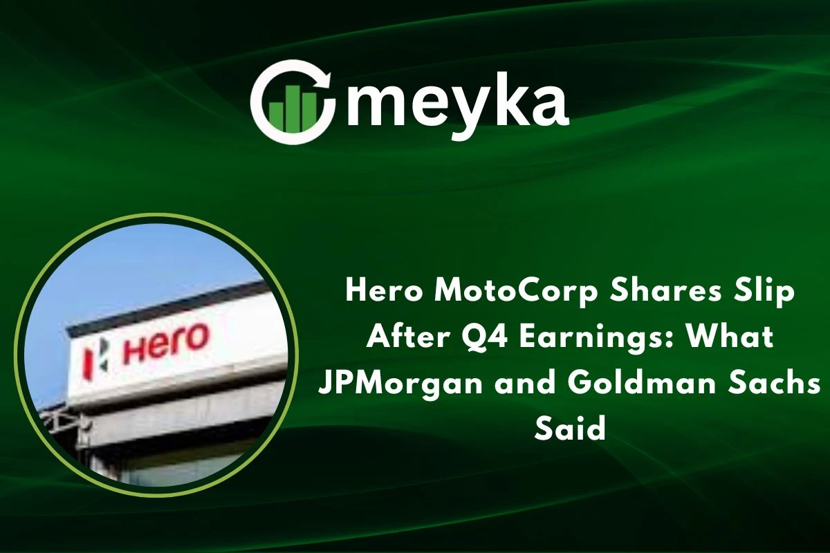 Hero MotoCorp Shares Slip After Q4 Earnings: What JPMorgan and Goldman Sachs Said 
