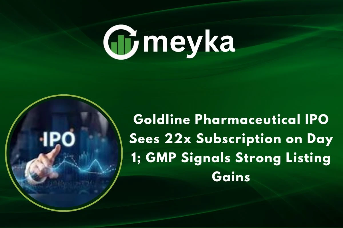 Goldline Pharmaceutical IPO Sees 22x Subscription on Day 1; GMP Signals Strong Listing Gains 