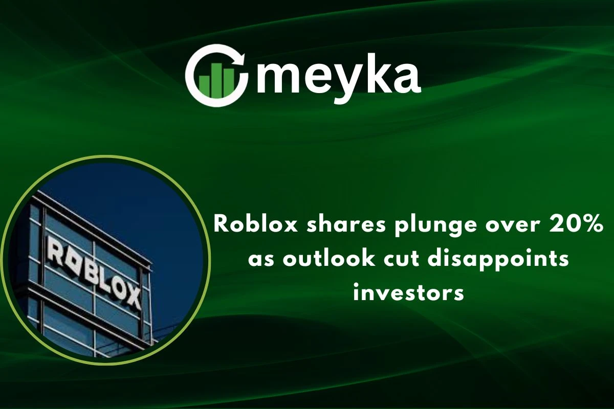 Roblox shares plunge over 20% as outlook cut disappoints investors 