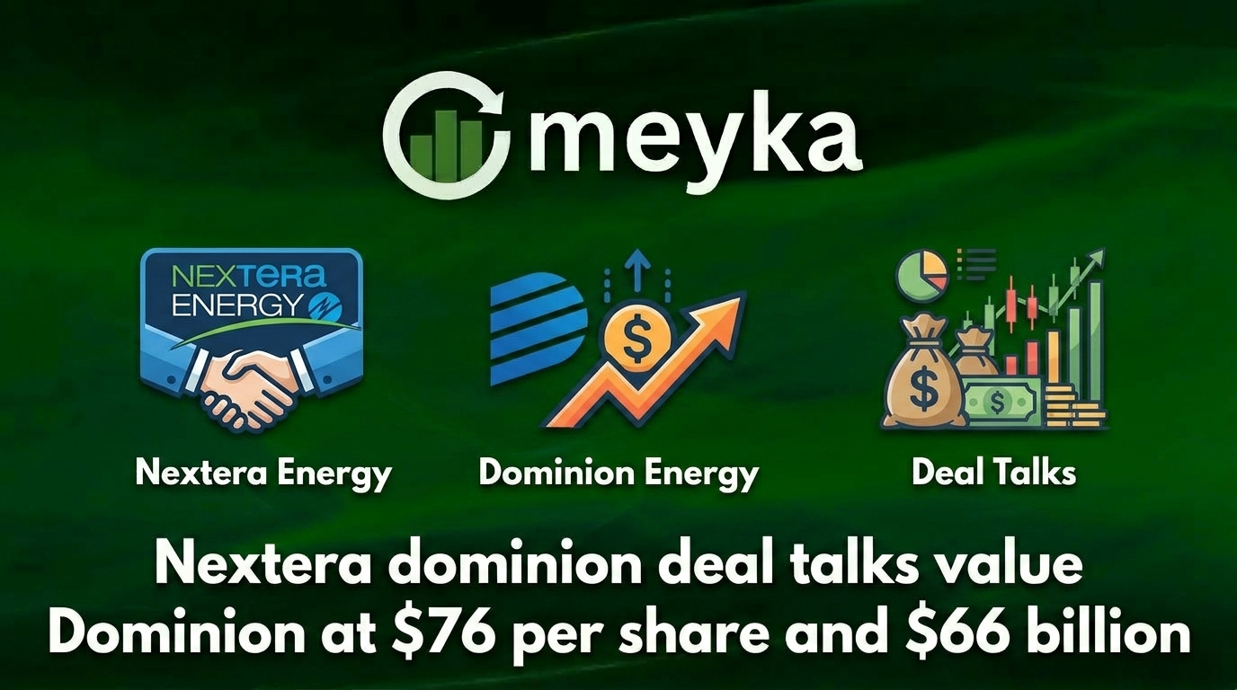 NextEra Dominion Deal Talks Value Dominion at $76 Per Share and $66 Billion