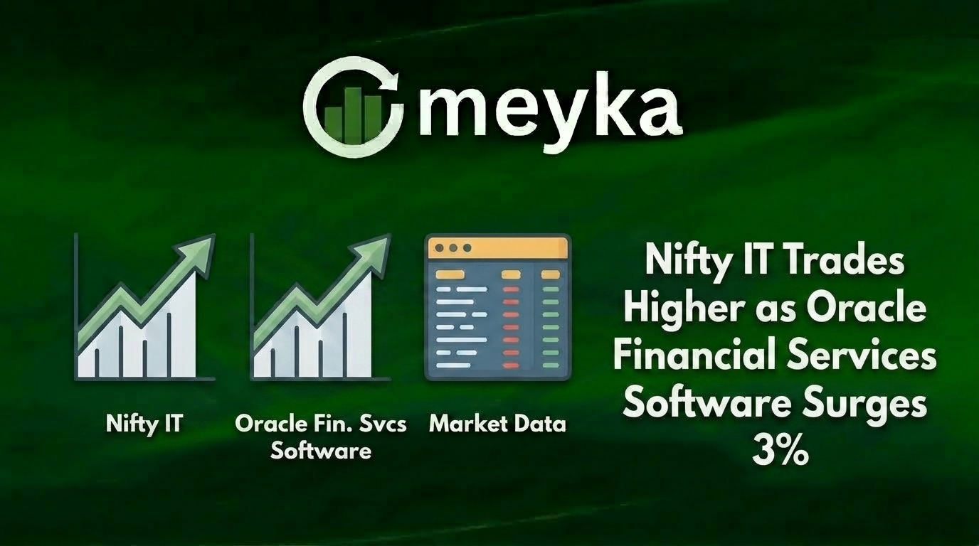 Nifty IT Trades Higher as Oracle Financial Services Software Surges 3%