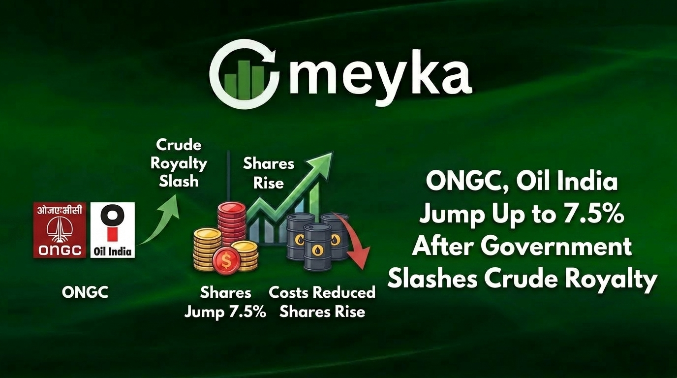 ONGC, Oil India Jump Up to 7.5% After Government Slashes Crude Royalty