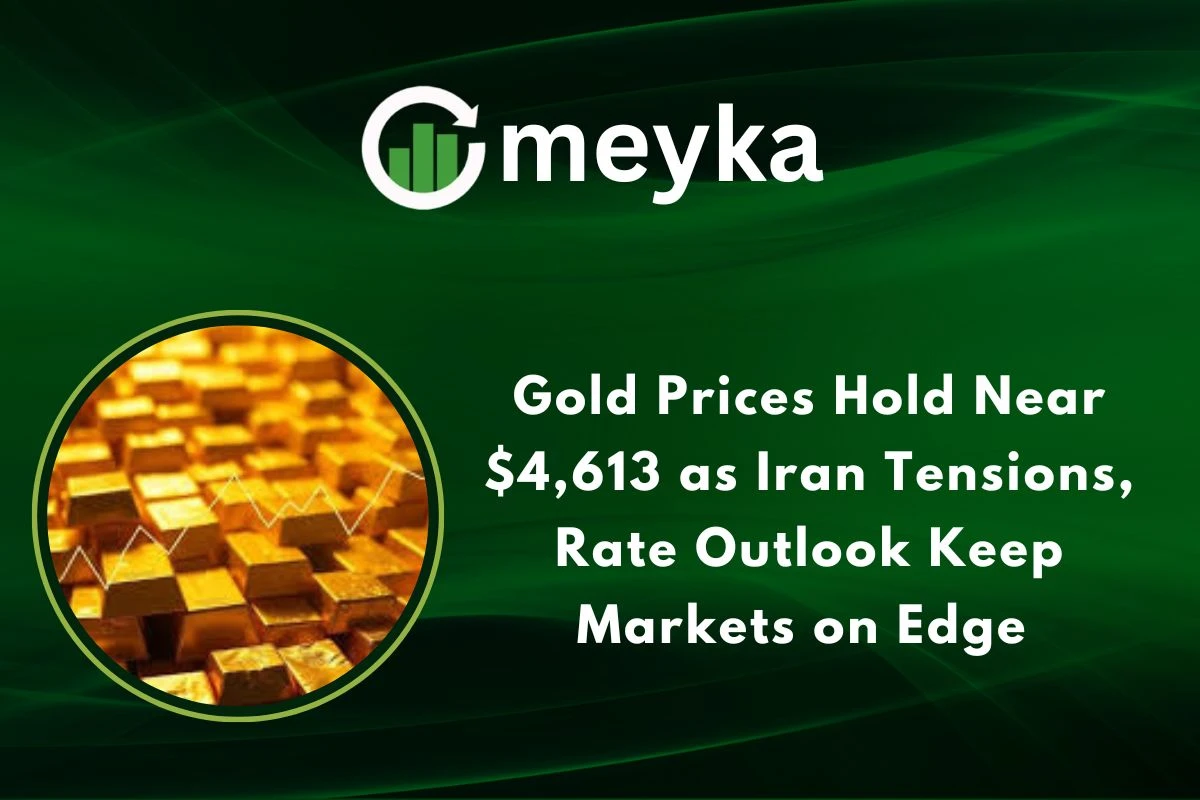 Gold Prices Hold Near $4,613 as Iran Tensions, Rate Outlook Keep Markets on Edge 