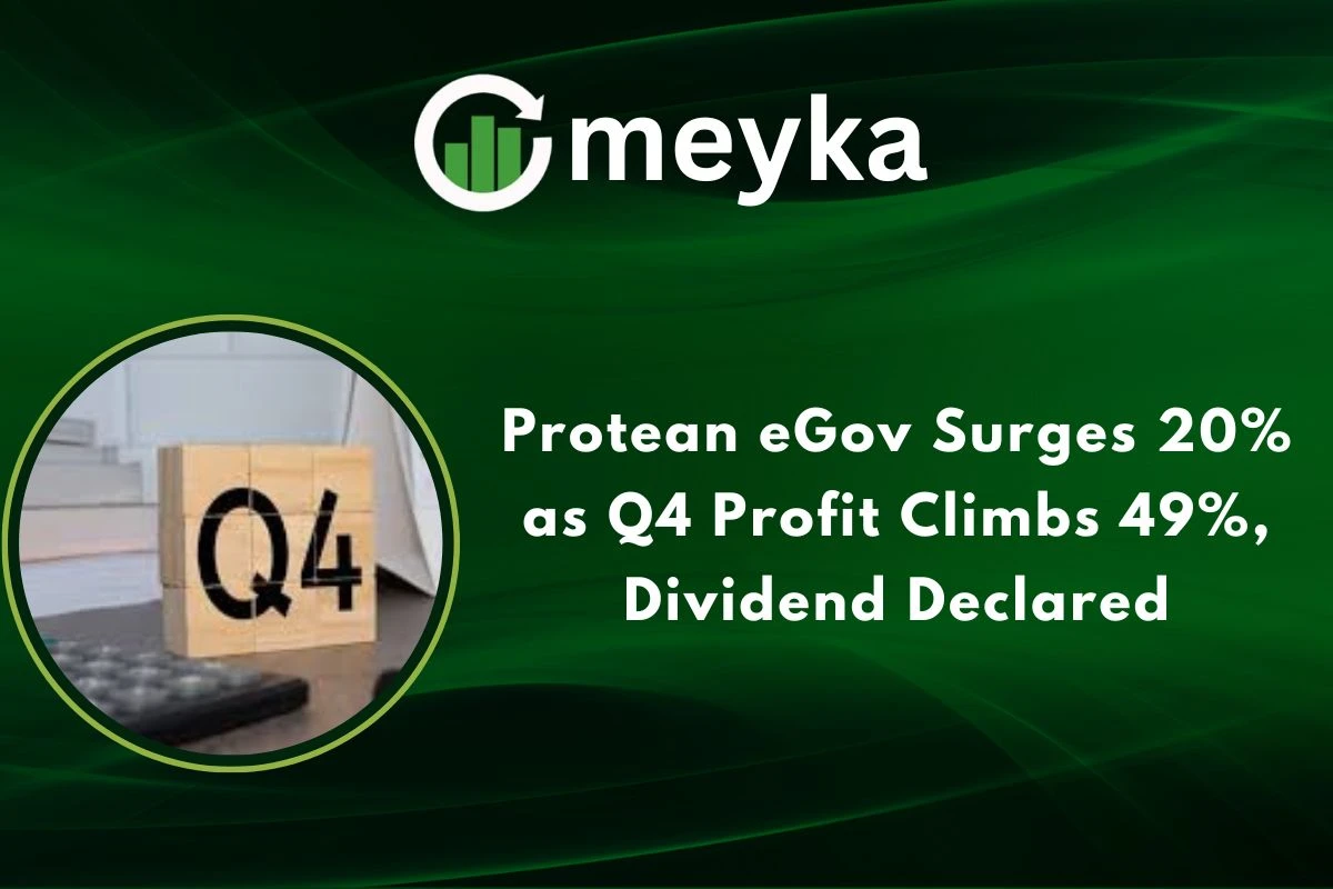 Protean eGov Surges 20% as Q4 Profit Climbs 49%, Dividend Declared 