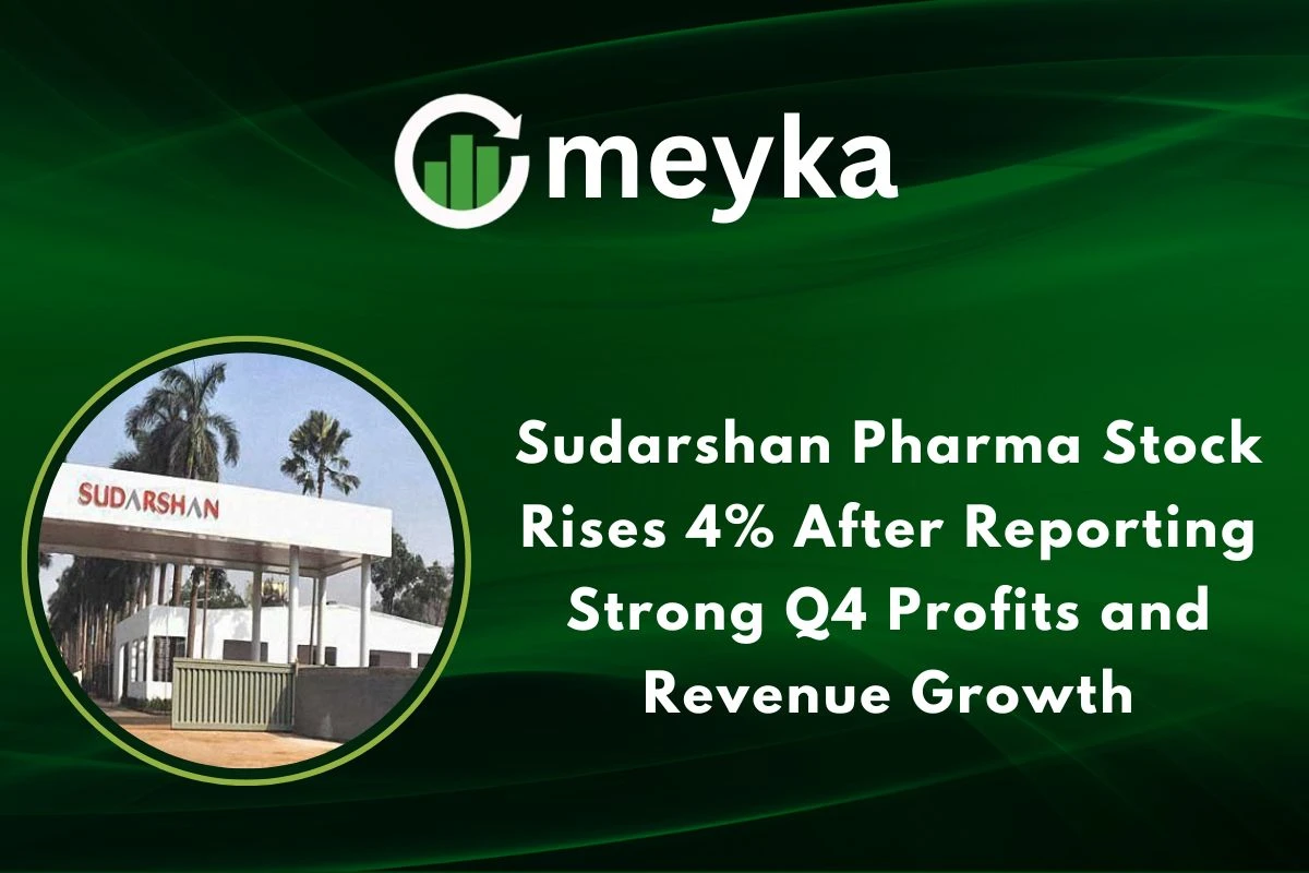 Sudarshan Pharma Stock Rises 4% After Reporting Strong Q4 Profits and Revenue Growth