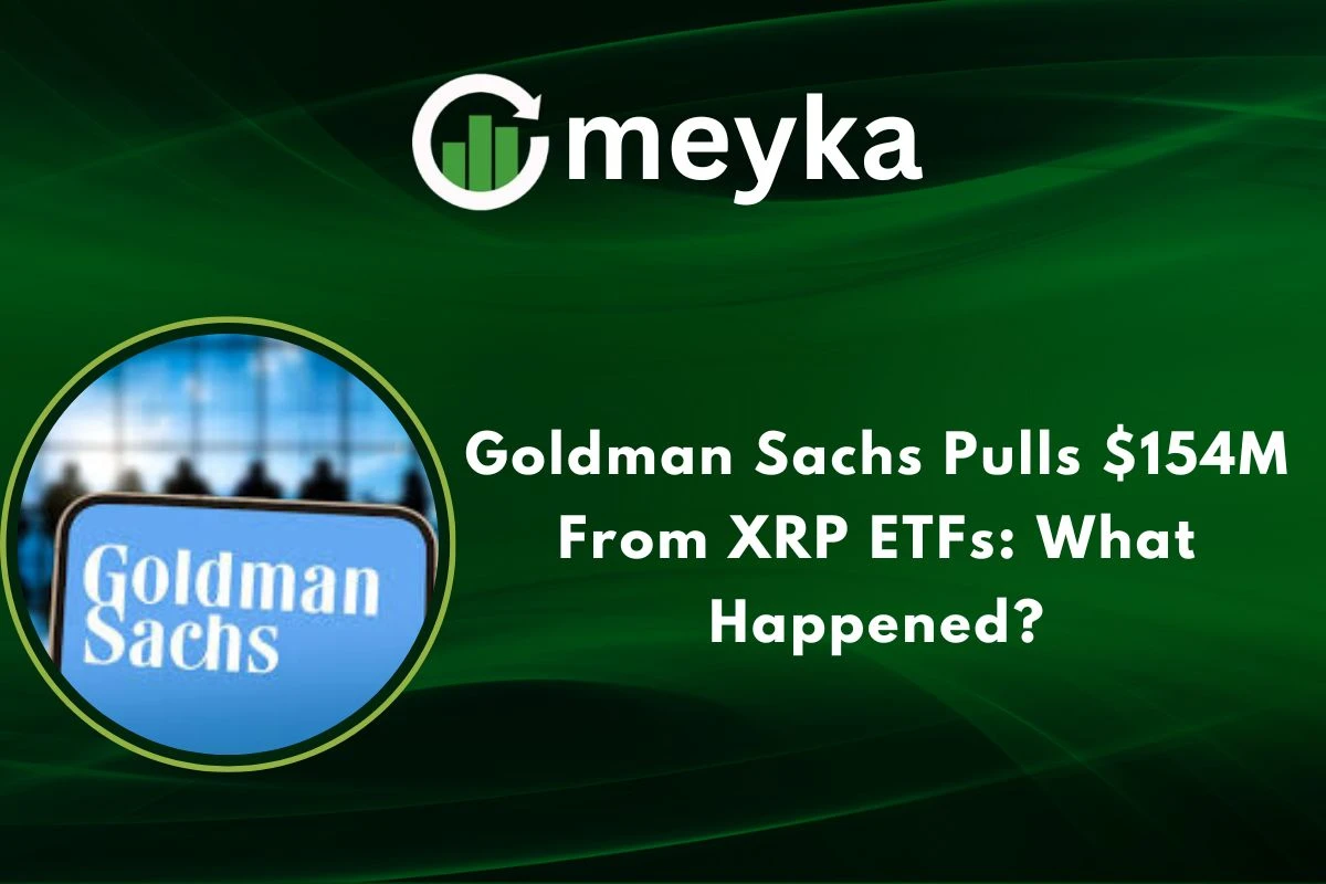 Goldman Sachs Pulls $154M From XRP ETFs: What Happened? 