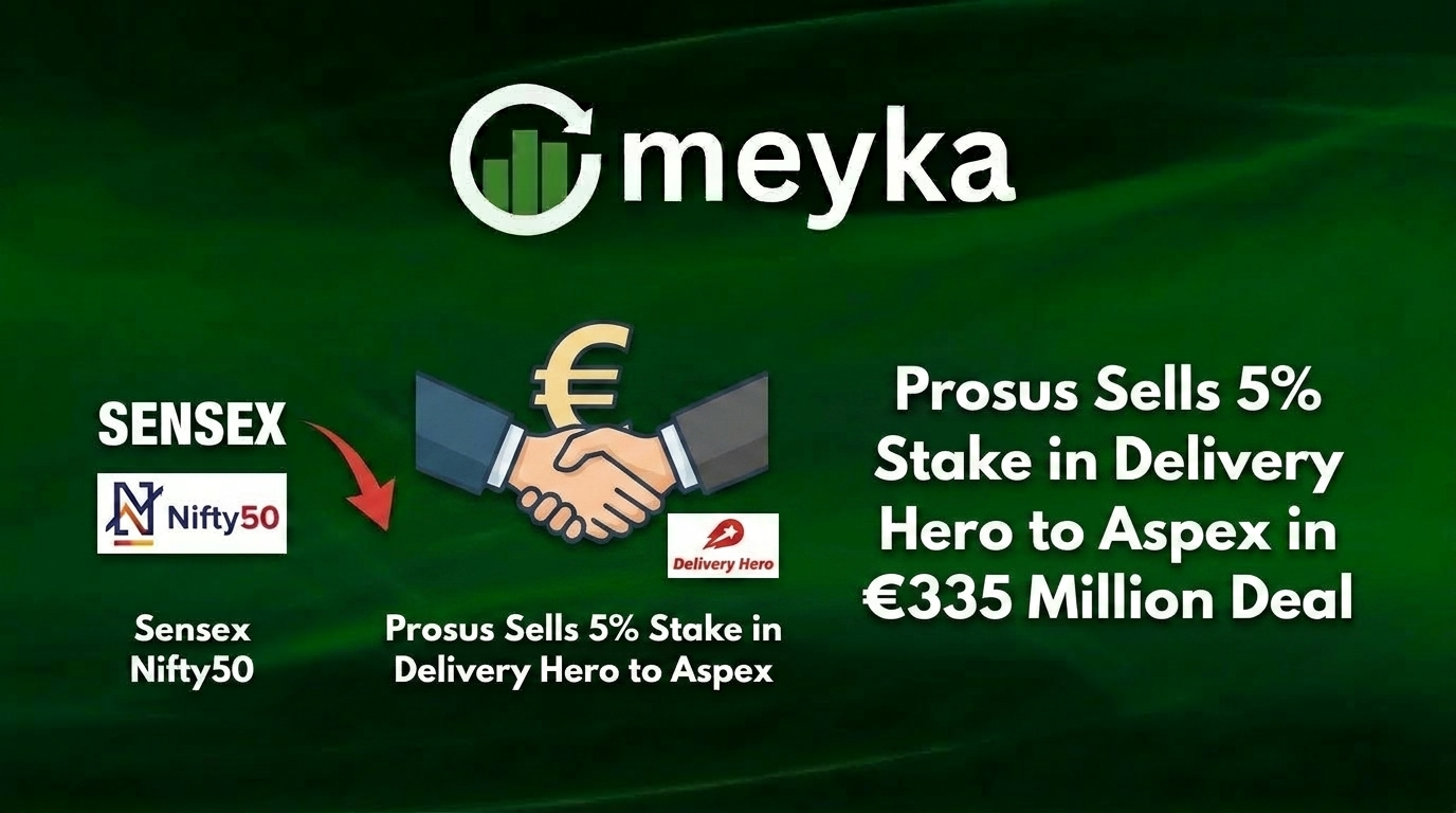 Prosus Sells 5% Stake in Delivery Hero to Aspex in €335 Million Deal