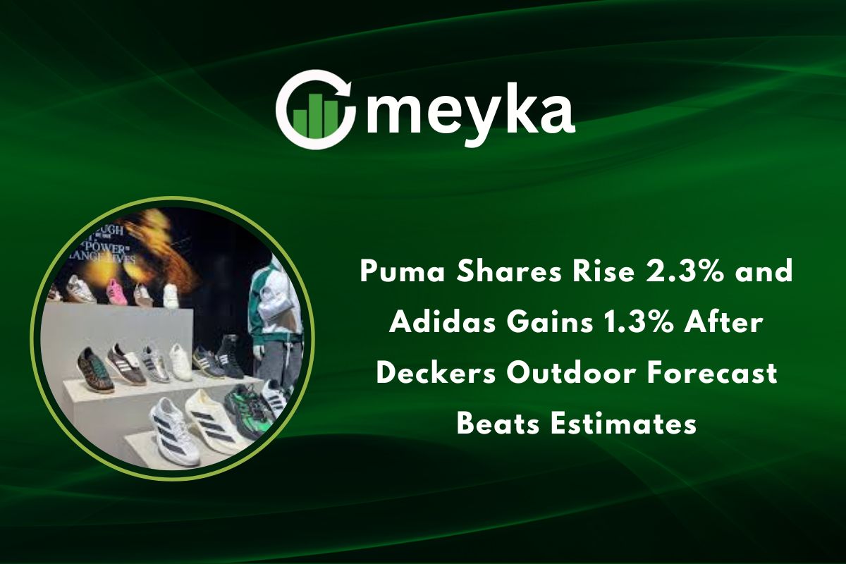 Puma Shares Rise 2.3% and Adidas Gains 1.3% After Deckers Outdoor Forecast Beats Estimates