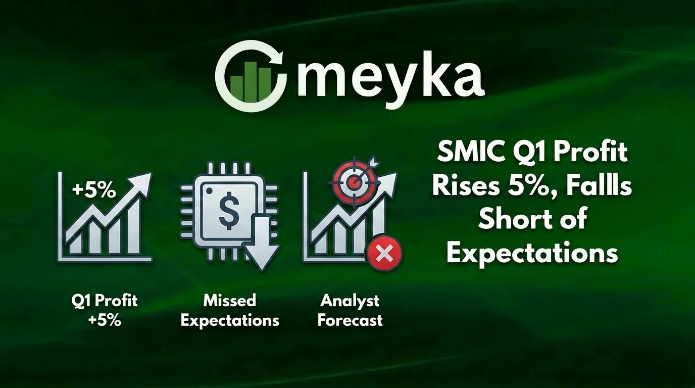 SMIC Q1 Profit Rises 5%, Falls Short of Expectations