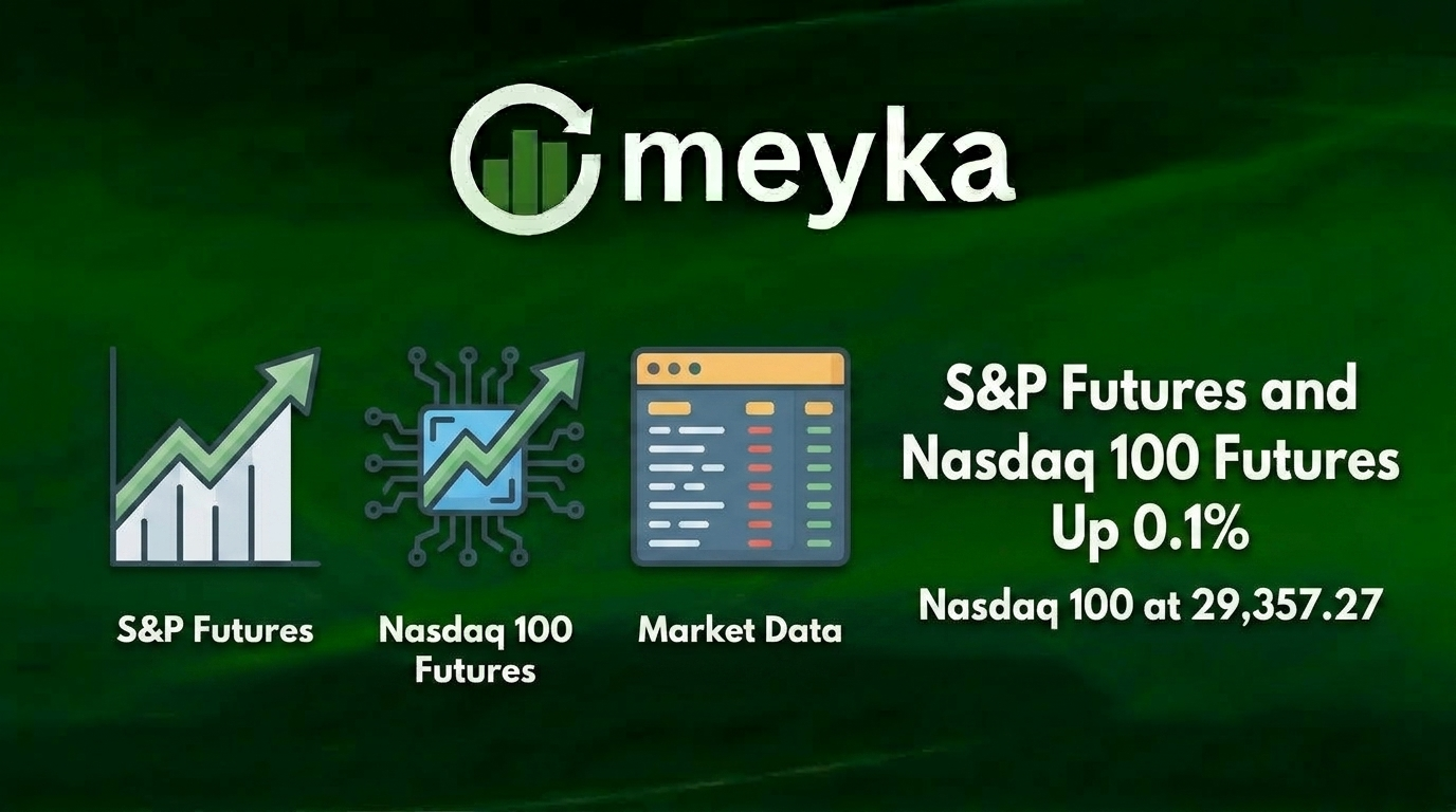 S&P Futures and NASDAQ 100 Futures Up 0.1% with Nasdaq 100 at 29,357.27