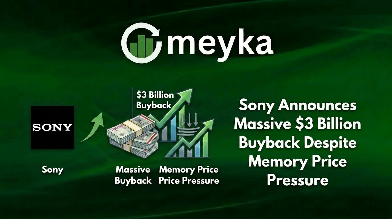 Sony Announces Massive $3 Billion Buyback Despite Memory Price Pressure