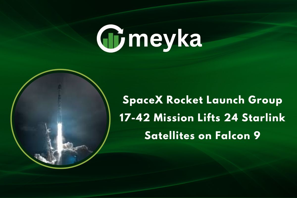 SpaceX Rocket Launch Group 17,42 Mission Lifts 24 Starlink Satellites on Falcon 9