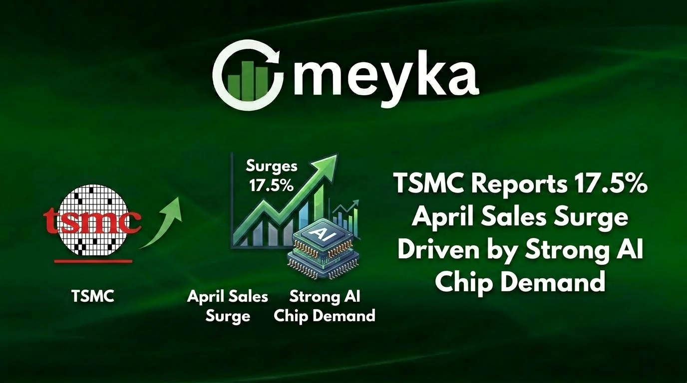 TSMC Reports 17.5% April Sales Surge Driven by Strong AI Chip Demand