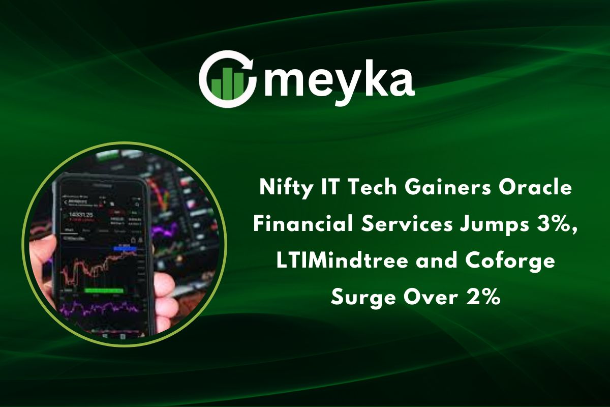 Nifty IT Tech Gainers Oracle Financial Services Jumps 3%, LTIMindtree and Coforge Surge Over 2%