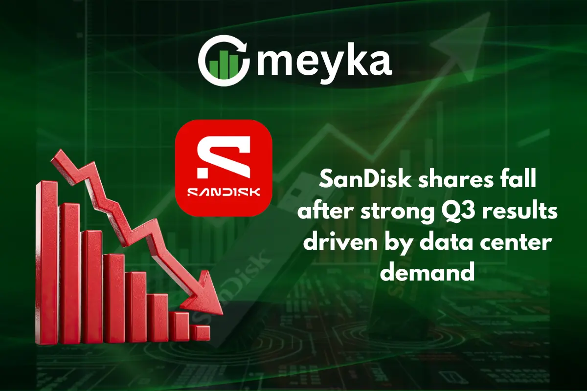 SanDisk shares fall after strong Q3 results driven by data center demand