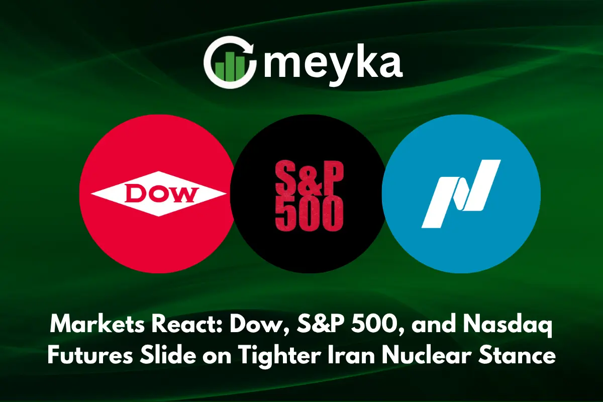Markets React: Dow, S&P 500, and Nasdaq Futures Slide on Tighter Iran Nuclear Stance