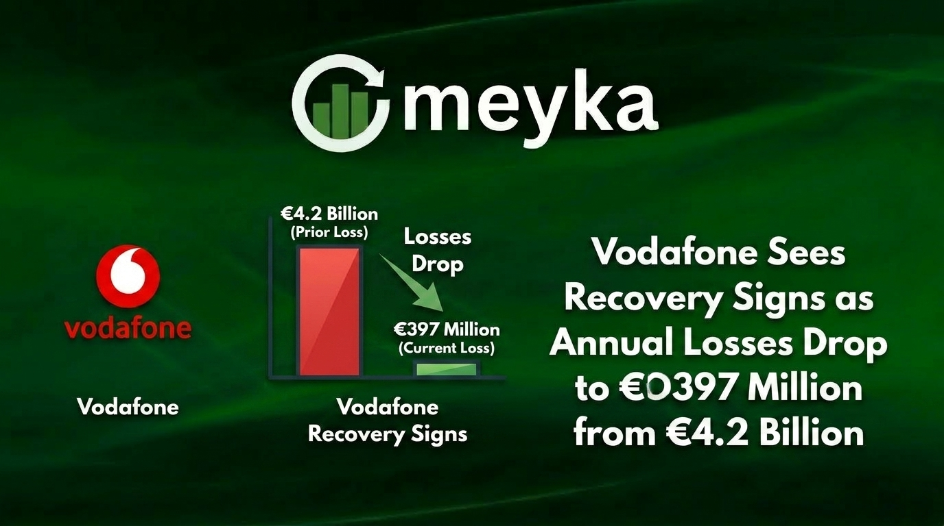 Vodafone Sees Recovery Signs as Annual Losses Drop to €397 Million from €4.2 Billion