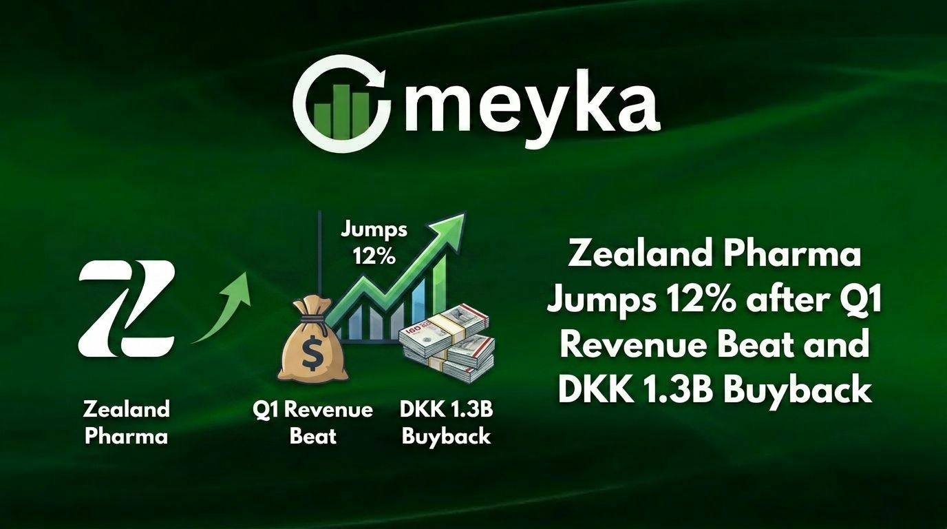 Zealand Pharma Jumps 12% After Q1 Revenue Beat and DKK 1.3B Buyback