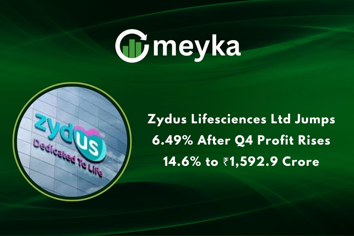 Zydus Lifesciences Ltd Jumps 6.49% After Q4 Profit Rises 14.6% to ₹1,592.9 Crore