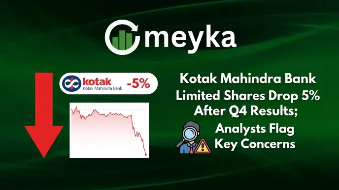 Kotak Mahindra Bank Shares Drop 5% After Q4 Results Raise Concerns
