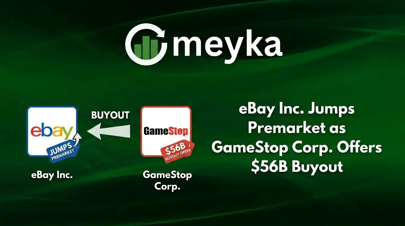 eBay Shares Jump Premarket After GameStop Proposes $56 Billion Buyout