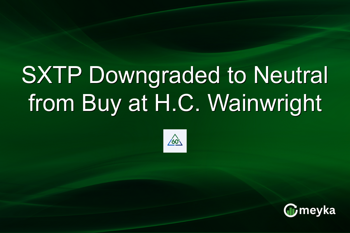 SXTP Downgraded to Neutral from Buy at H.C. Wainwright