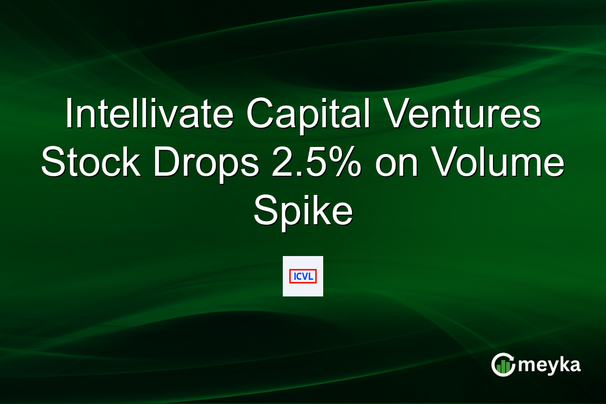 Intellivate Capital Ventures Stock Drops 2.5% on Volume Spike