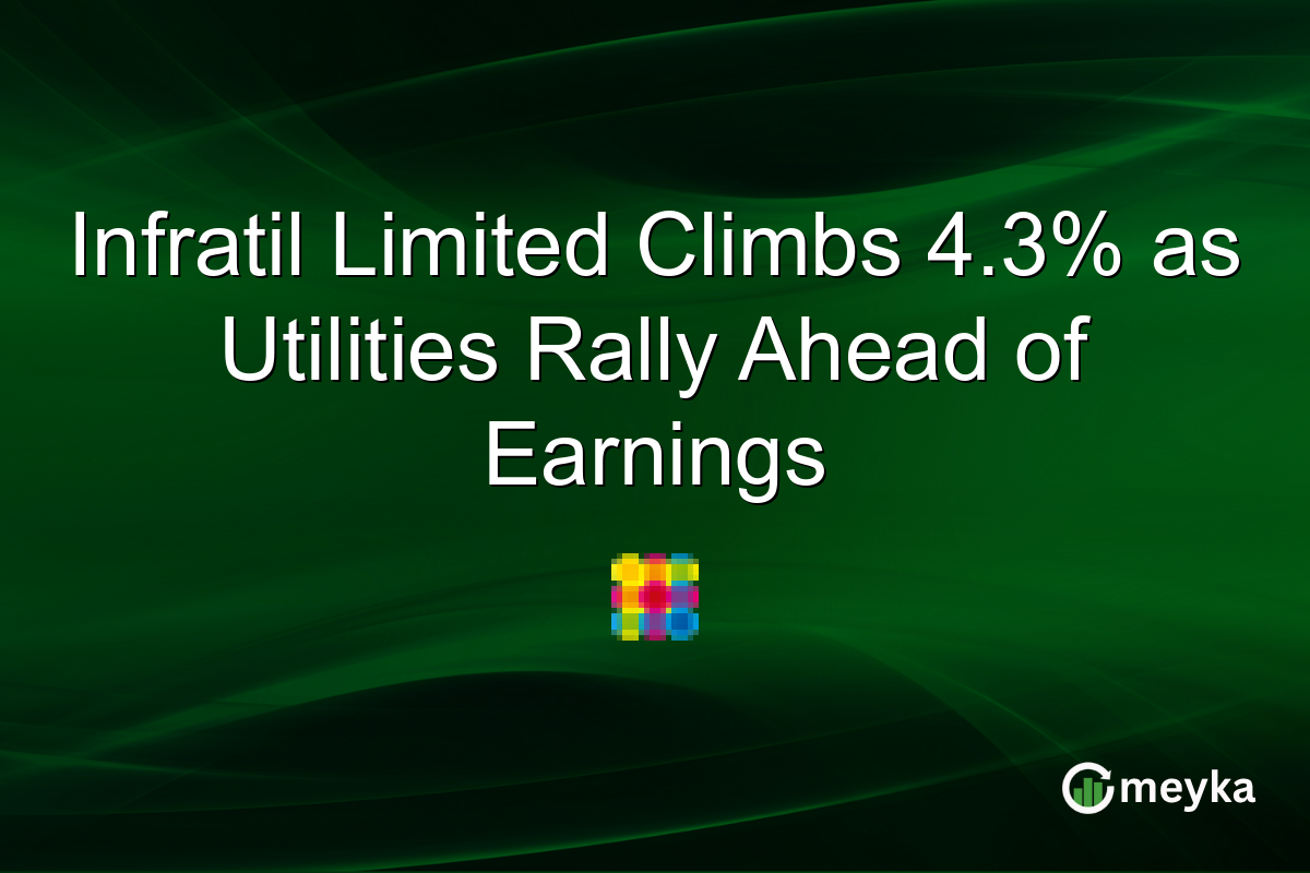 Infratil Limited Climbs 4.3% as Utilities Rally Ahead of Earnings
