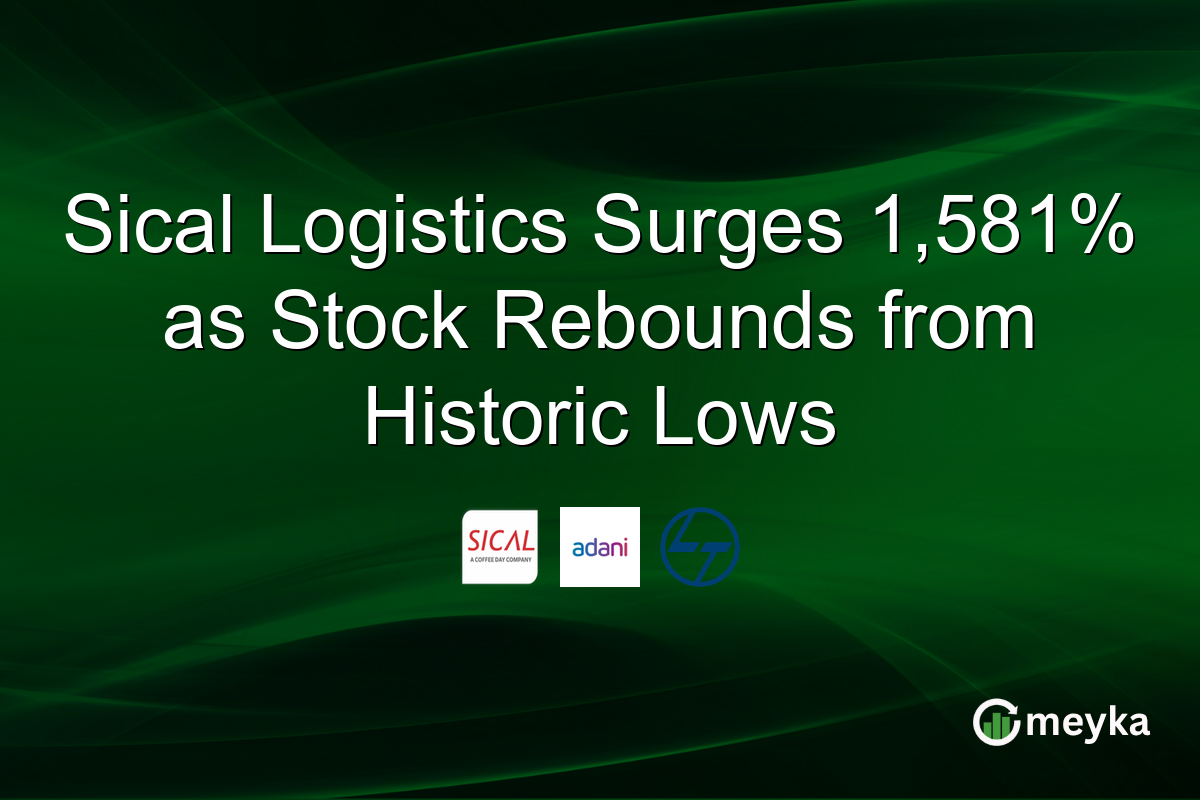 Sical Logistics Surges 1,581% as Stock Rebounds from Historic Lows