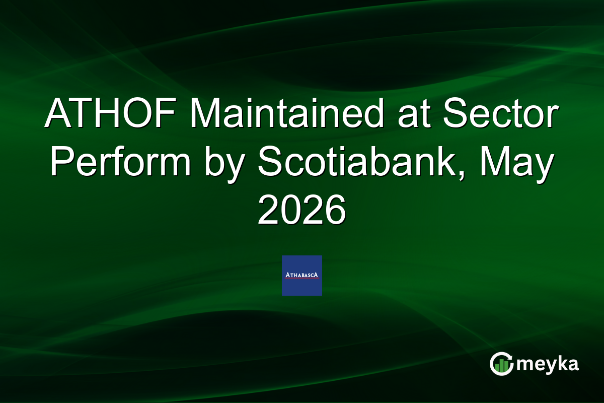 ATHOF Maintained at Sector Perform by Scotiabank, May 2026