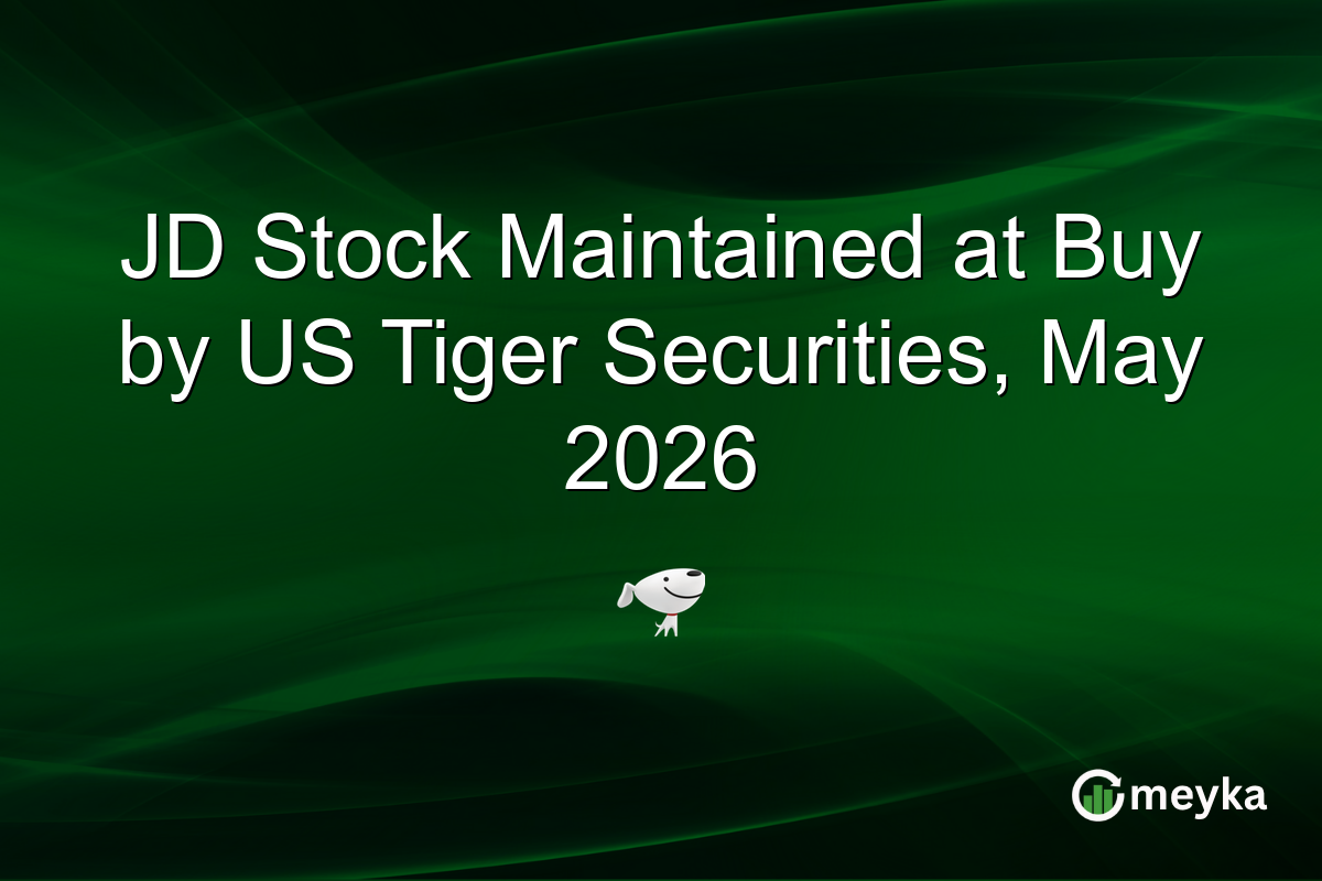 JD Stock Maintained at Buy by US Tiger Securities, May 2026