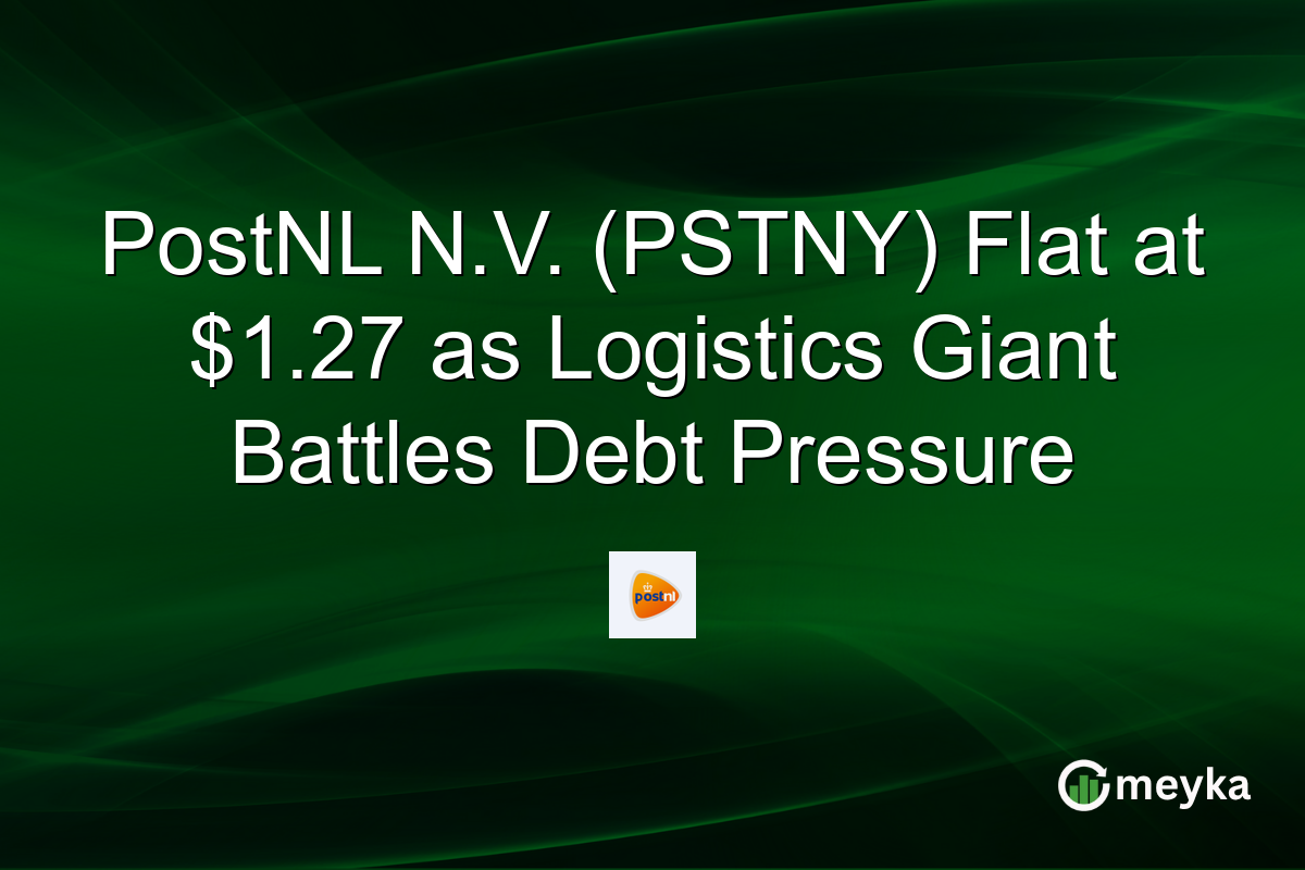 PostNL N.V. (PSTNY) Flat at $1.27 as Logistics Giant Battles Debt Pressure