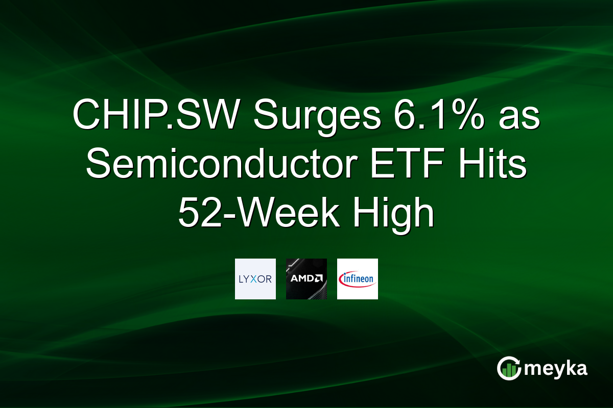 CHIP.SW Surges 6.1% as Semiconductor ETF Hits 52-Week High