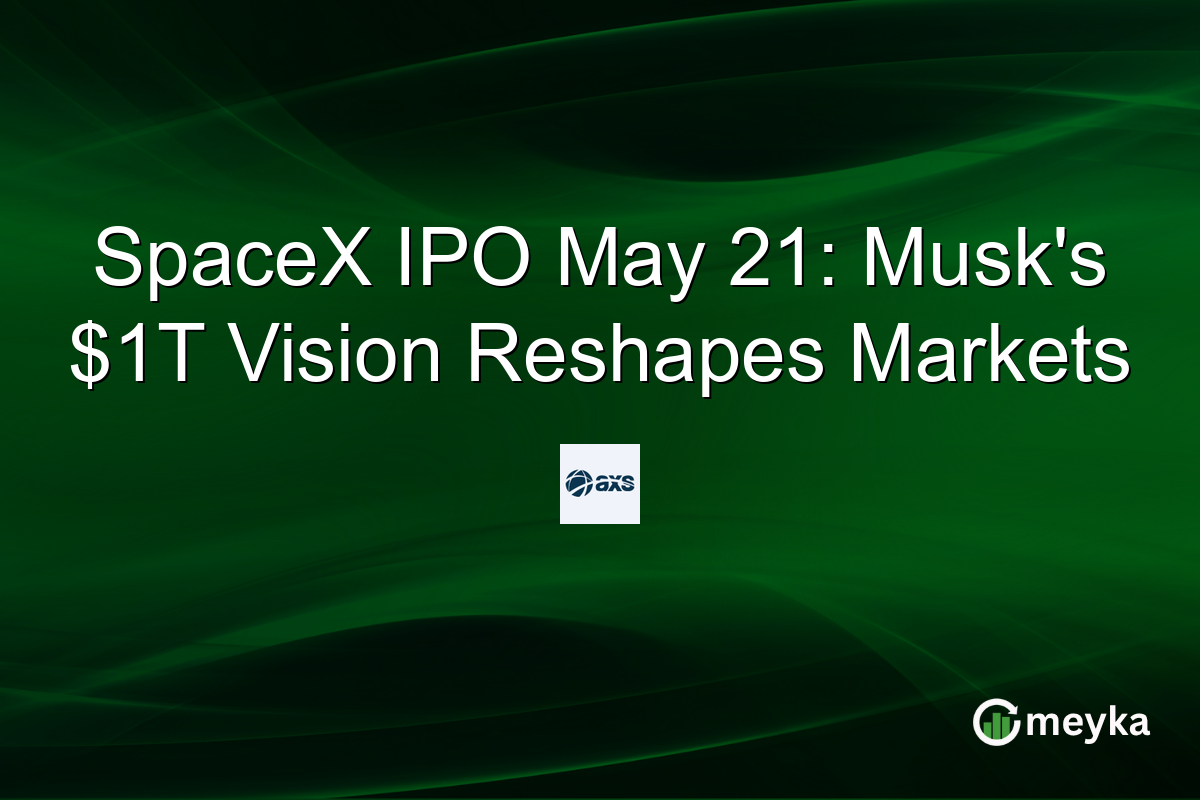 SpaceX IPO May 21: Musk’s $1T Vision Reshapes Markets