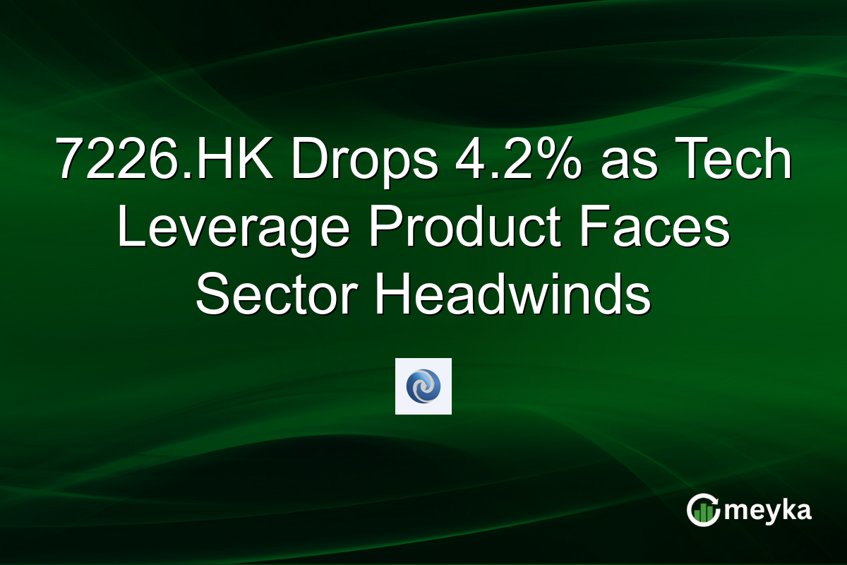 7226.HK Drops 4.2% as Tech Leverage Product Faces Sector Headwinds