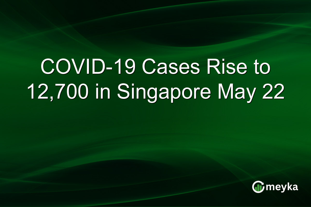 COVID-19 Cases Rise to 12,700 in Singapore May 22
