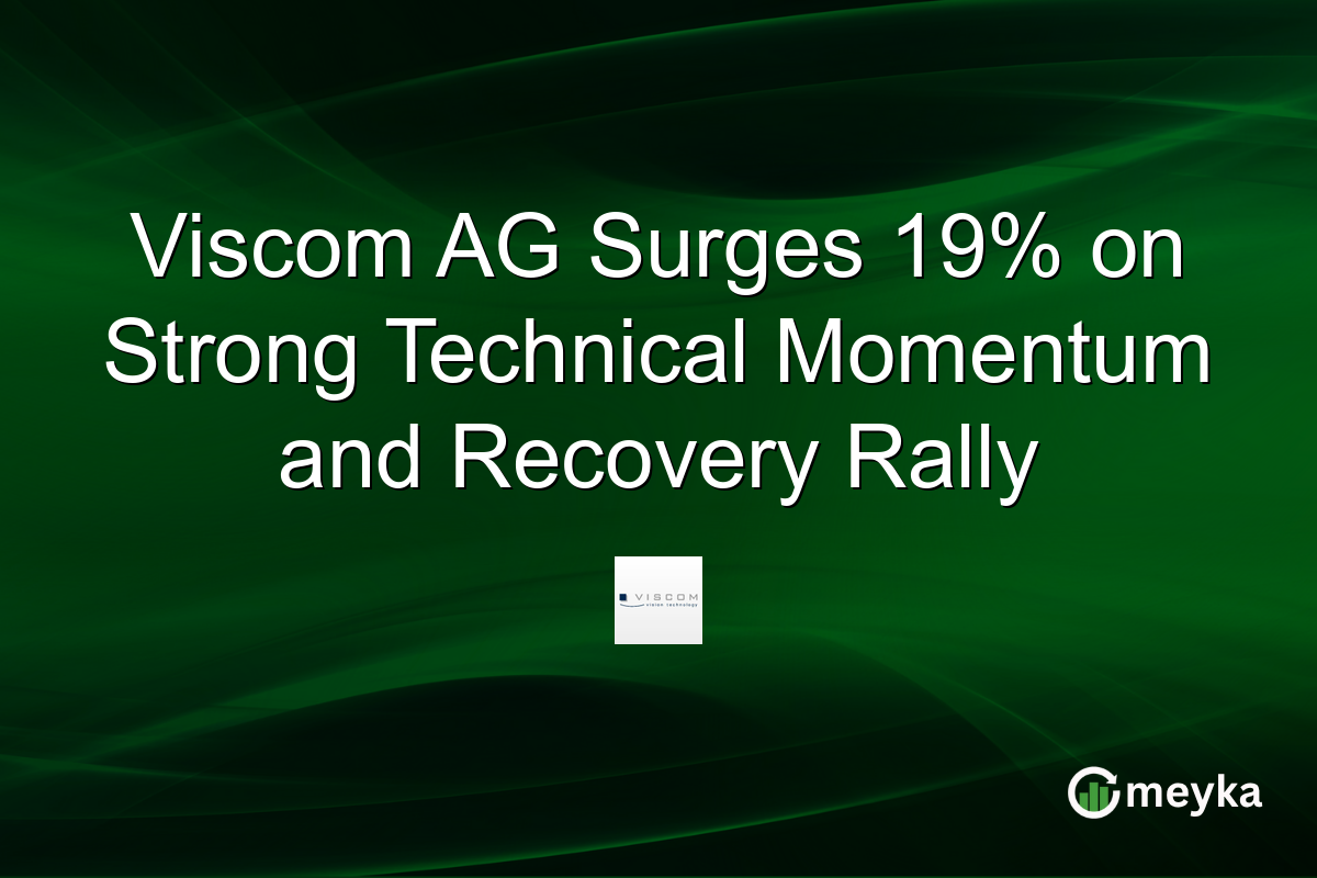 Viscom AG Surges 19% on Strong Technical Momentum and Recovery Rally
