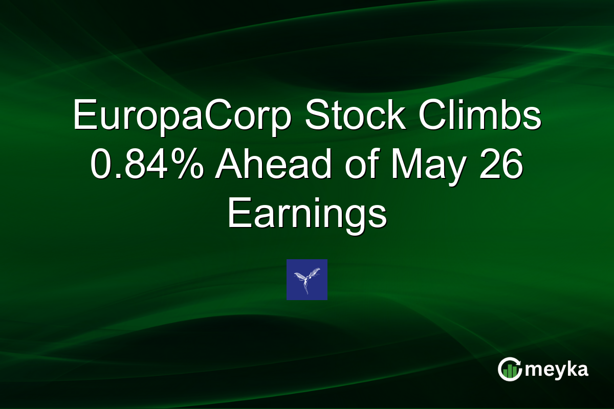 EuropaCorp Stock Climbs 0.84% Ahead of May 26 Earnings