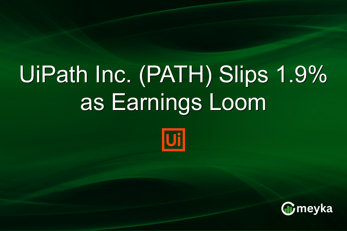 UiPath Inc. (PATH) Slips 1.9% as Earnings Loom