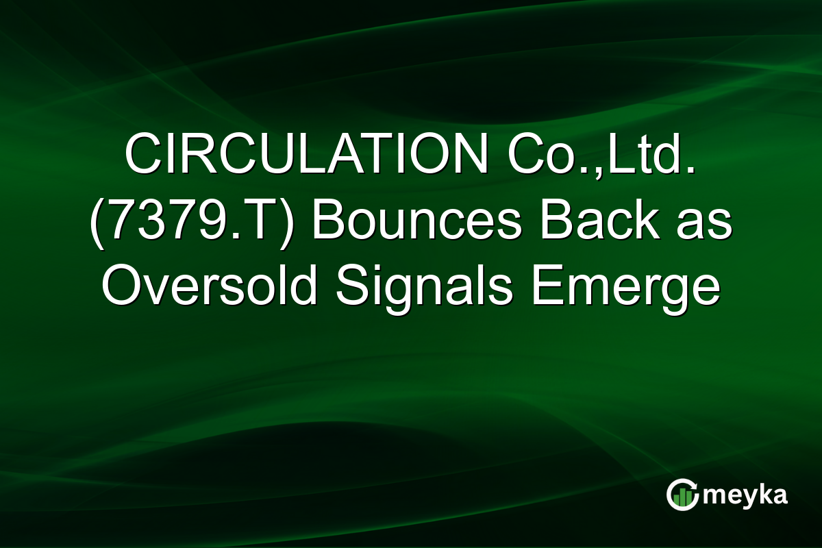 CIRCULATION Co.,Ltd. (7379.T) Bounces Back as Oversold Signals Emerge