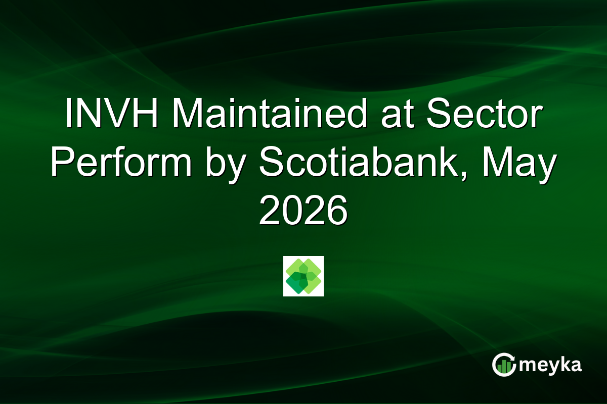 INVH Maintained at Sector Perform by Scotiabank, May 2026