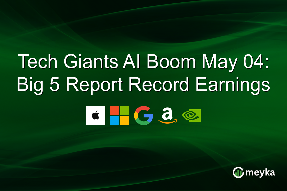 Tech Giants AI Boom May 04: Big 5 Report Record Earnings