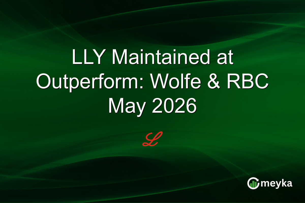 LLY Maintained at Outperform: Wolfe & RBC May 2026