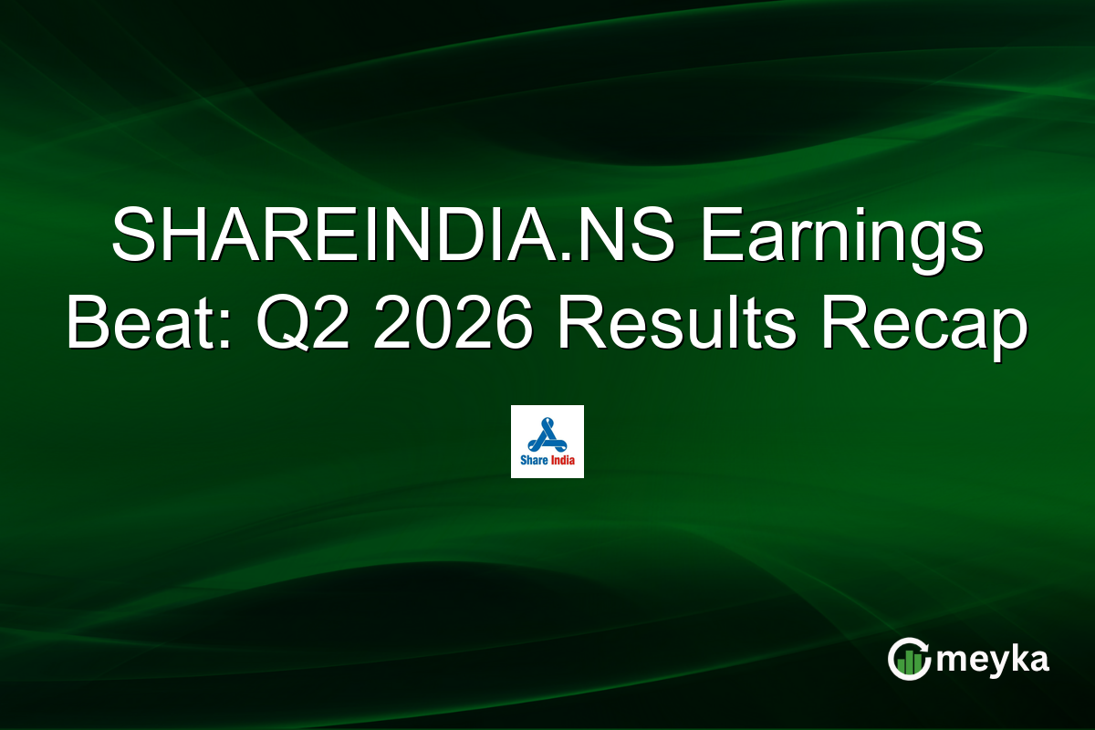 SHAREINDIA.NS Earnings Beat: Q2 2026 Results Recap