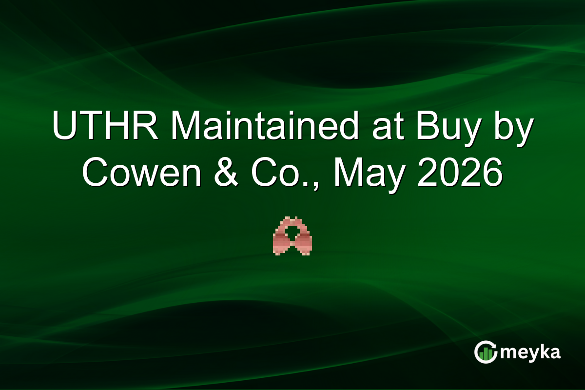 UTHR Maintained at Buy by Cowen & Co., May 2026